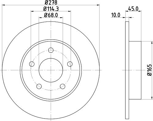 Mintex MDC1606 - Discofreno autozon.pro