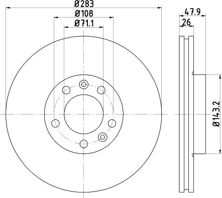 Mintex MDC1687 - Discofreno autozon.pro