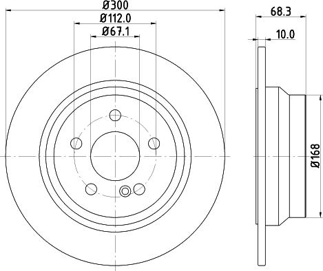 Mintex MDC1633 - Discofreno autozon.pro