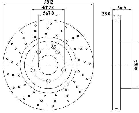 Mintex MDC1670 - Discofreno autozon.pro