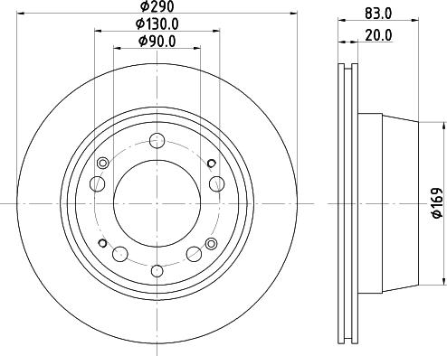 Mintex MDC1091 - Discofreno autozon.pro