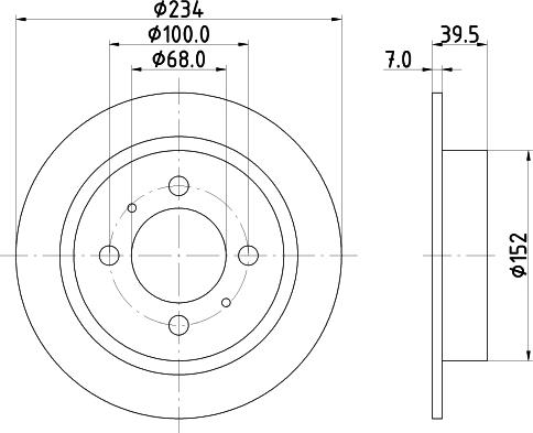 Mintex MDC1007 - Discofreno autozon.pro