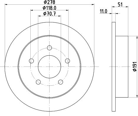 Mintex MDC1070 - Discofreno autozon.pro