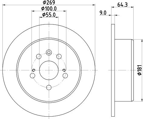 Mintex MDC1190 - Discofreno autozon.pro