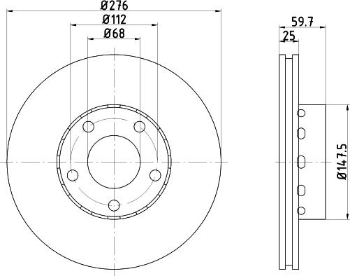 Mintex MDC1197 - Discofreno autozon.pro