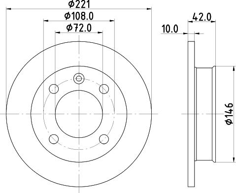 Mintex MDC11 - Discofreno autozon.pro