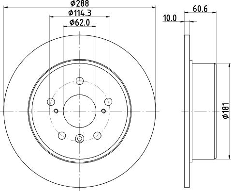 Mintex MDC1892 - Discofreno autozon.pro