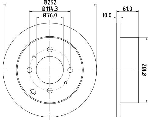 Mintex MDC1854 - Discofreno autozon.pro