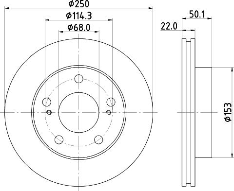 Mintex MDC1853 - Discofreno autozon.pro