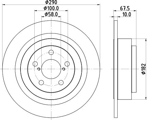 Mintex MDC1805 - Discofreno autozon.pro