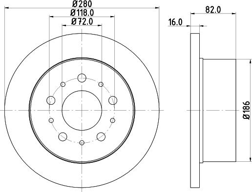 Mintex MDC1816 - Discofreno autozon.pro