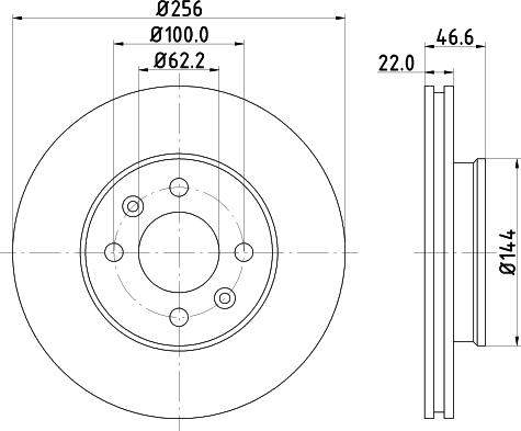 Mintex MDC1839 - Discofreno autozon.pro