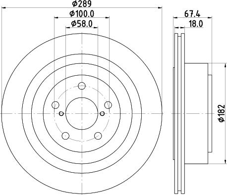 Mintex MDC1876 - Discofreno autozon.pro