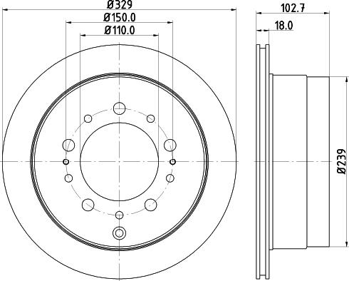 Mintex MDC1871 - Discofreno autozon.pro