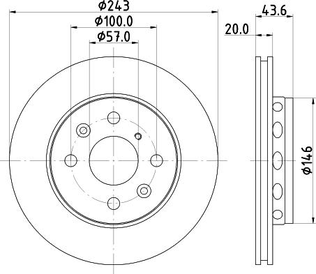 Mintex MDC1364 - Discofreno autozon.pro