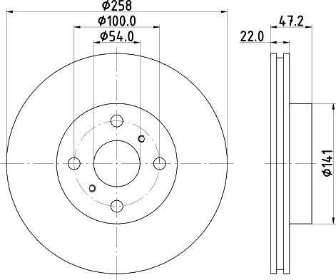 Mintex MDC1318 - Discofreno autozon.pro