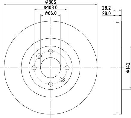 Mintex MDC1288 - Discofreno autozon.pro