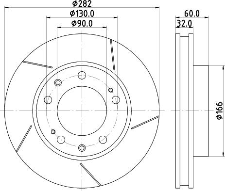 Mintex MDC1278R - Discofreno autozon.pro