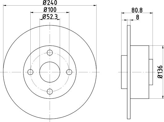 Mintex MDC1707 - Discofreno autozon.pro