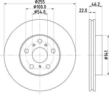 Mintex MDC893 - Discofreno autozon.pro