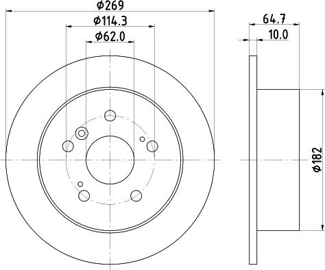 Mintex MDC897 - Discofreno autozon.pro