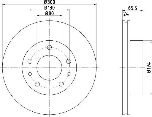 Mintex MDC840 - Discofreno autozon.pro