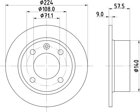 Mintex MDK0181 - Kit freno, Freno a disco autozon.pro