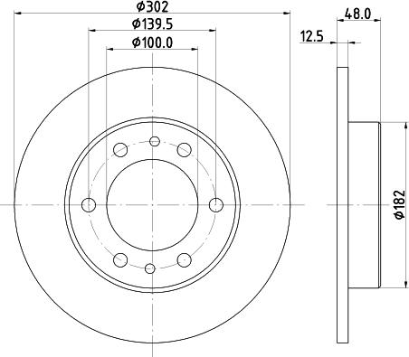 Mintex MDC880 - Discofreno autozon.pro