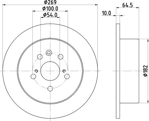 Mintex MDC883 - Discofreno autozon.pro