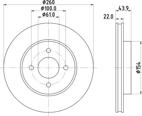 Mintex MDC83056C - Discofreno autozon.pro