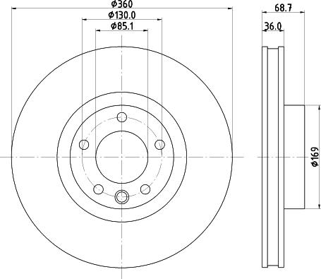 Mintex MDC83188RC - Discofreno autozon.pro