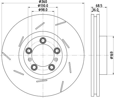 Mintex MDC83187LC - Discofreno autozon.pro