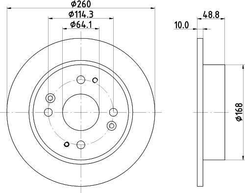 Mintex MDC820 - Discofreno autozon.pro