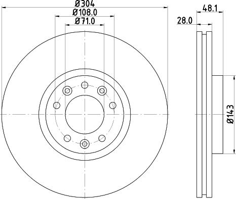 Mintex MDC82293C - Discofreno autozon.pro