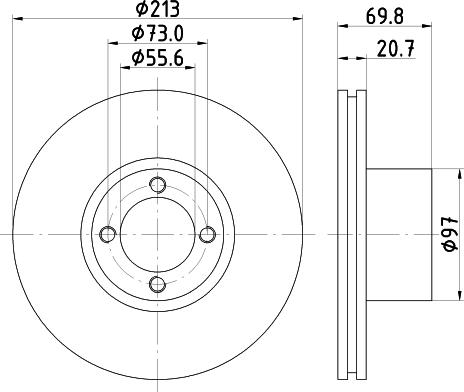 Mintex MDC396 - Discofreno autozon.pro