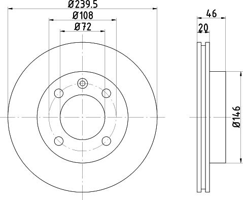 Mintex MDC347 - Discofreno autozon.pro