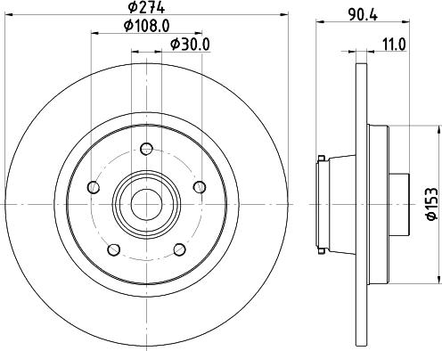 Mintex MDC3012C - Discofreno autozon.pro