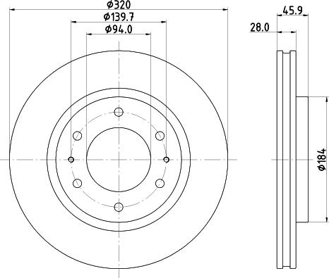 Mintex MDC3235C - Discofreno autozon.pro