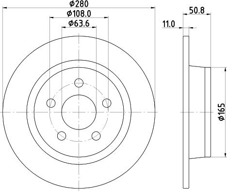 Mintex MDC2998C - Discofreno autozon.pro