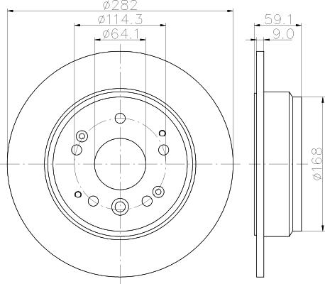 Mintex MDC2566 - Discofreno autozon.pro