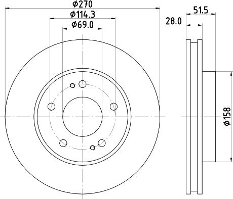 Mintex MDC2641 - Discofreno autozon.pro