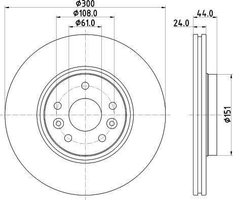 Mintex MDC2653 - Discofreno autozon.pro