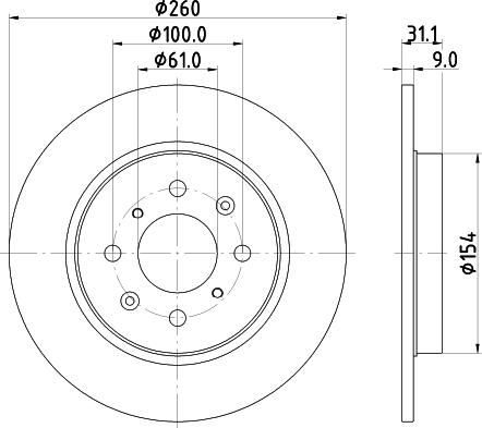 Mintex MDC2669 - Discofreno autozon.pro