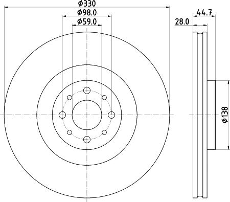 Mintex MDC2664 - Discofreno autozon.pro