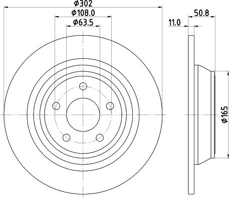 Mintex MDC2663 - Discofreno autozon.pro