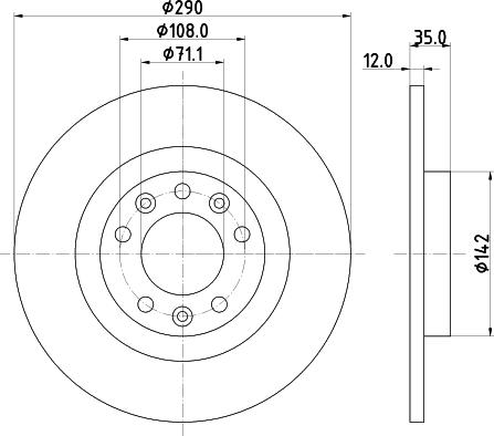 Mintex MDC2601 - Discofreno autozon.pro