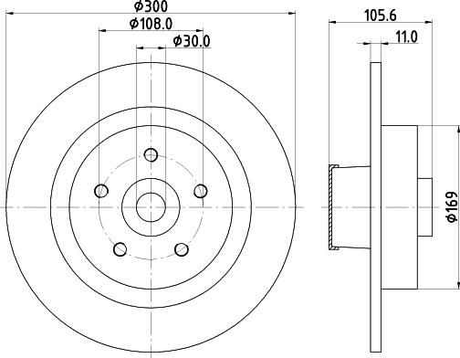 Mintex MDC2620 - Discofreno autozon.pro