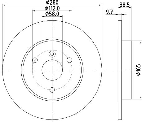 Mintex MDC2156 - Discofreno autozon.pro