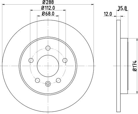 Mintex MDC2162 - Discofreno autozon.pro