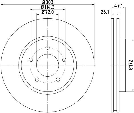 Mintex MDC2114 - Discofreno autozon.pro